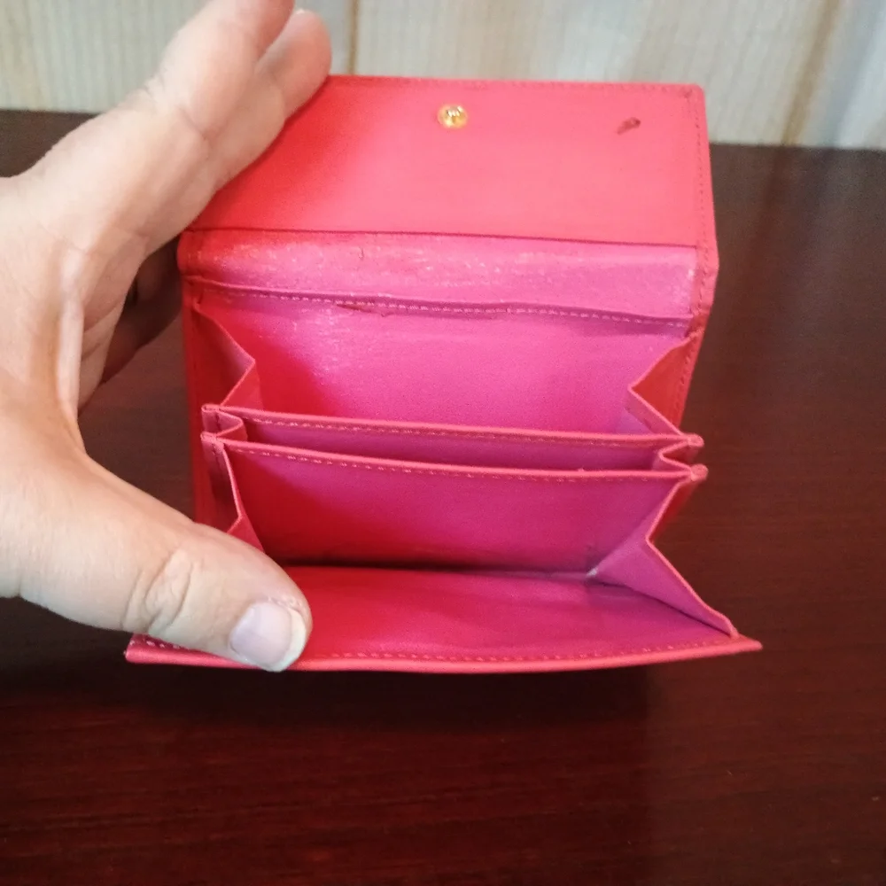 YSL Patent Leather Kisslock Coin Pouch Wallet - Picture 2 of 5